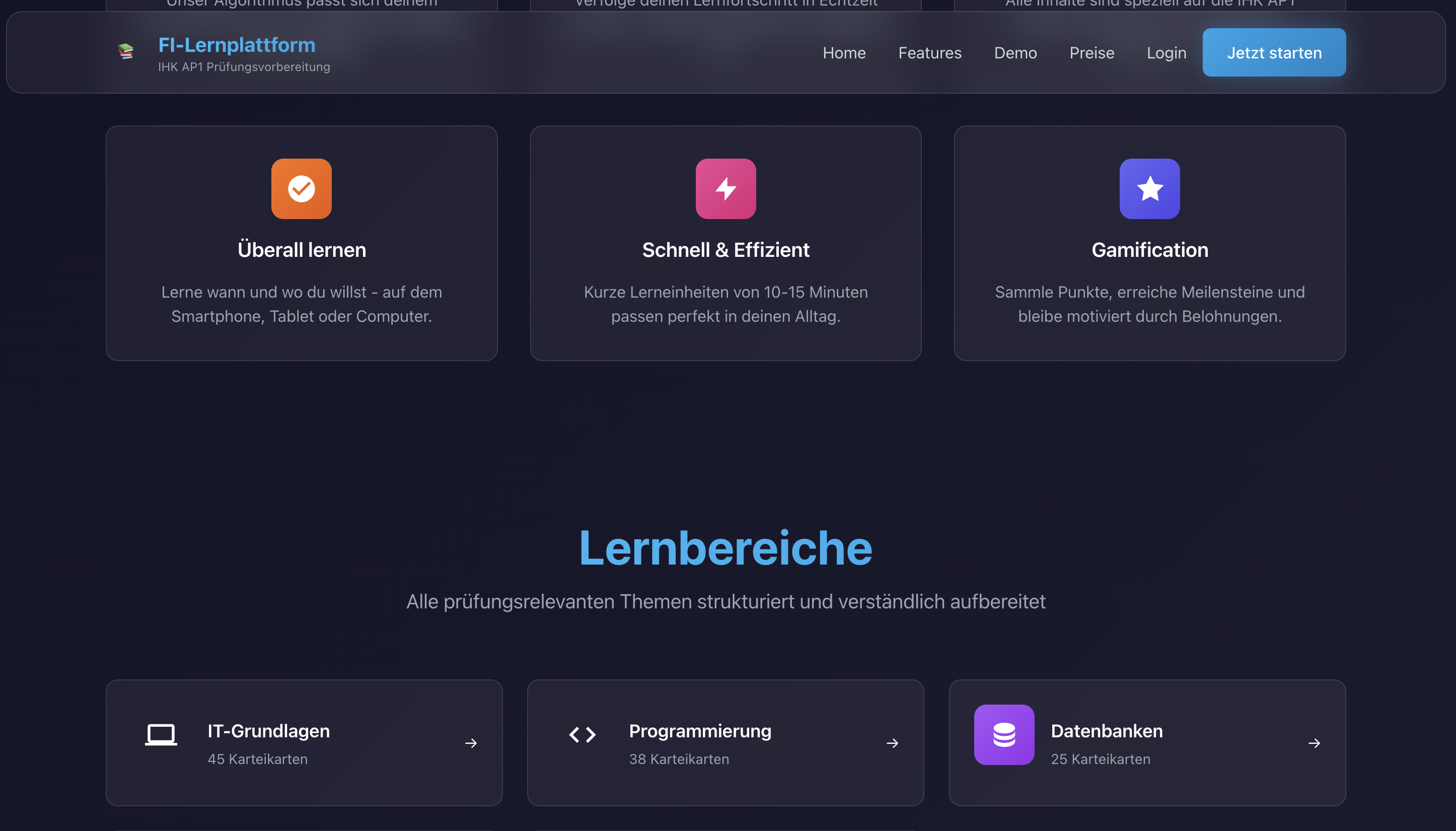 Lernplattform